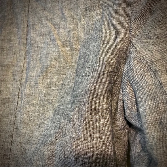Linen Chambray Blazer - Picture 7 of 7